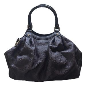 ❌SOLD❌GUCCI Brown Guccissima Leather Medium Sukey Tote Bag
